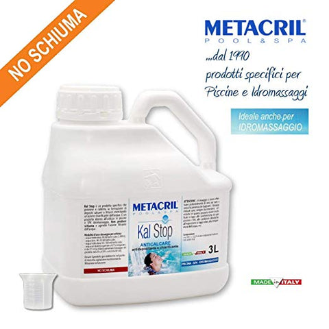 METACRIL - Kal Stop - anticalcare concentrato 5 lt | Prodotto piscine, spa