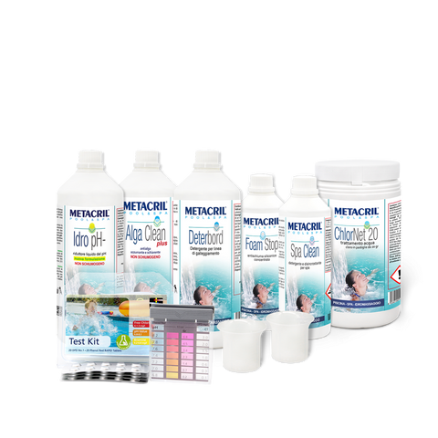 METACRIL - KIT CLORO SPA