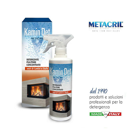 METACRIL - Kamin Det - pulitore disincrostante per camino o stufa 500 ml | Prodotto pulizia