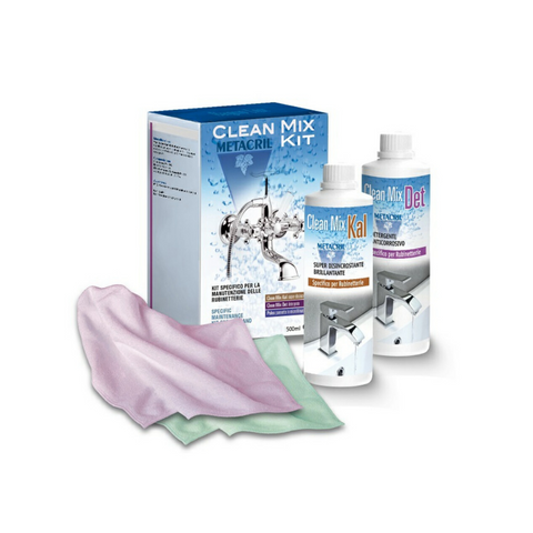 METACRIL - Clean Mix Kit - kit per la manutenzione delle rubinetterie | Prodotto Pulizia