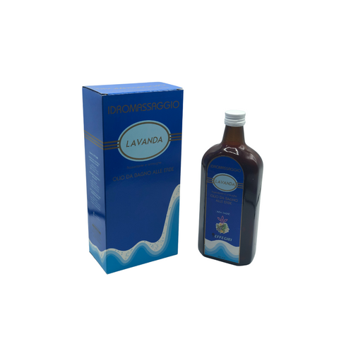 Olio da bagno alle erbe - LAVANDA 500 ml | Prodotto Vasca Idromassaggio