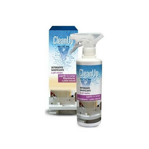 METACRIL - Clean Up - detergente sanificante neutro 500 ml | Prodotto pulizia