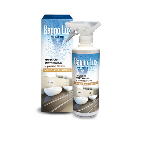 METACRIL - Bagno Lux - detergente anticorrosivo 500 ml | Prodotto sanitari