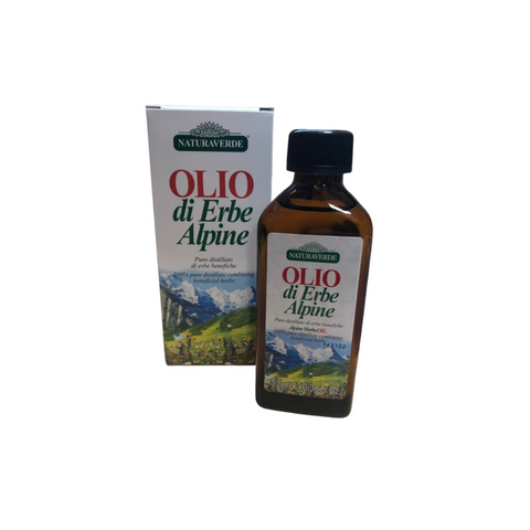 NATURAVERDE - Olio di Erbe Alpine 100 ml | Prodotto sauna / bagno turco / casa