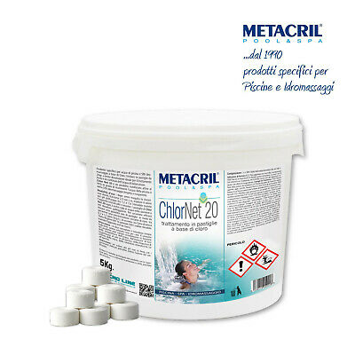 METACRIL - Chlor Net 20 - 5KG | Prodotto spa